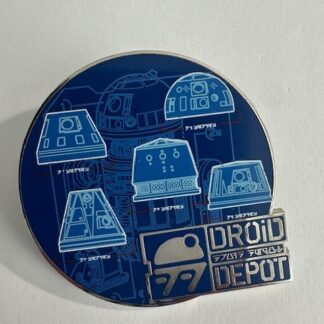 Droid Depot - R Series Heads - Galaxy's Edge - Star Wars 2023 Disney Pin D7