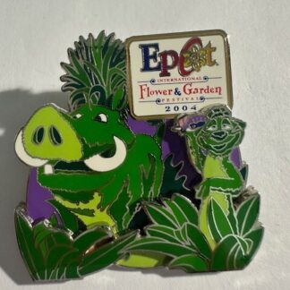 Epcot Flower and Garden Festival 2004 - Pumbaa & Timon LE 3000 Disney Pin (E5)
