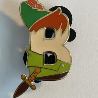 FLAW DLR - Cast Exclusive ''Cast Member'' 10 Pin Framed Peter "B" Letter Pin B1