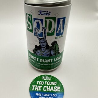 Funko Soda Frost Giant Loki Chase GITD Vinyl Figure - Marvel What If? Glow NEW
