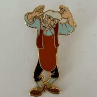 Geppetto - Pinocchio - Dancing - Core  2002 Disney Pin D3