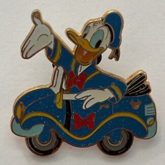 HKDL Car Mystery Tin Collection 5 Pin Set Donald Only Disney Pin (C7)