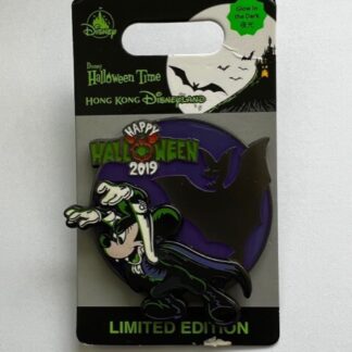 HKDL Halloween 2019 Mickey Mouse Dracula LE500 Disney Pin (B)