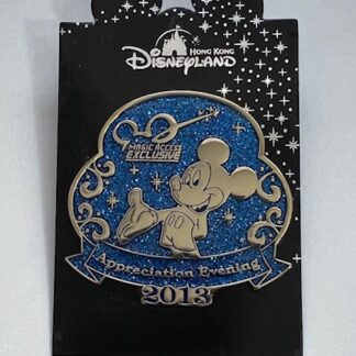 HKDL Magic Access Exclusive Appreciation Evening 2013 Disney Pin B