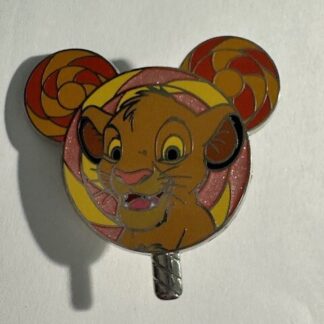 HKDL Simba Lollipop Mystery The Lion King Disney Pin (D0)