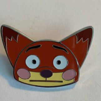 HKDL Zootopia Nick Wilde Fox Emoji Blitz Game Mystery Disney Pin (B0)