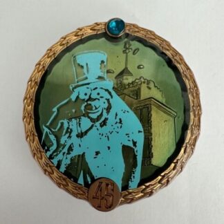 Haunted Mansion 45th Anniversary Hatbox Ghost Mystery Pin (C4)