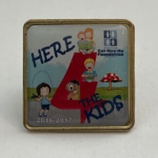 Here 4 the Kids 2016 2017 Cal Foundation Pin (A9)