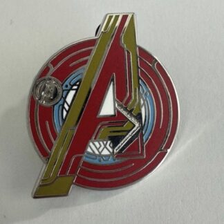 Iron Man Marvel Avengers Emblem Hidden Disney 2020 Disney Pin (E1)
