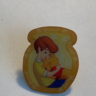 JDS Best Friends Pins And Postcard Christopher Robin & Pooh Pin Disney Pin (B1)