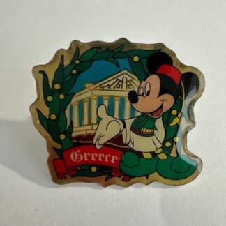 JDS Japan Morinaga Mickey Greece Disney Pin 7180 (A4)