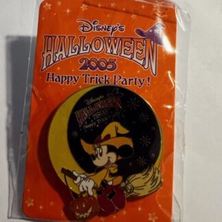 JDS Minnie Mouse Witch Halloween 2005 Happy Trick Party Disney Pin (B)