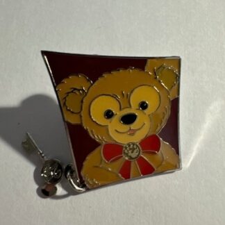 Japan Duffy Bear Disney a la Carte Silver Key Dangle 2008 Disney Pin F6