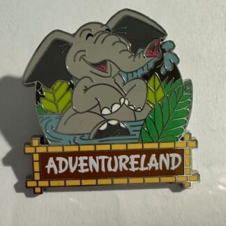 Jungle Cruise Elephant Adventureland Disney Lands Booster Pack Pin (A7)