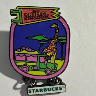 Kilimanjaro Safaris - Animal Kingdom - Starbucks Disney Pin C2