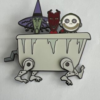 Lock Shock Barrel Tub Jumbo LE 2000 Loungefly Pin Nightmare Before Christmas E5