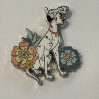 Loungefly Disney Cats & Dogs Floral Blind Box Pin - 101 Dalmatians C1