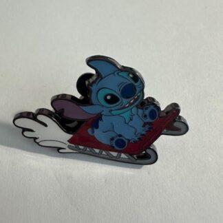 Loungefly Disney STITCH WINTER FUN Pin Blind Box - Sledding (E1)