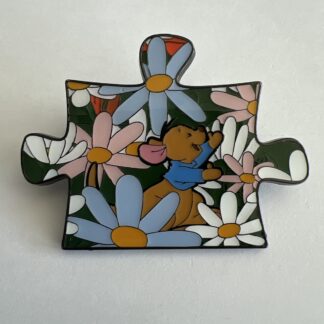 Loungefly Disney Winnie the Pooh Floral Puzzle Piece Blind Box- Roo Pin E6