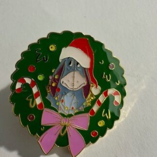 Loungefly Eeyore - Winnie the Pooh and Friends Holiday Wreath 2025 Disney Pin F8