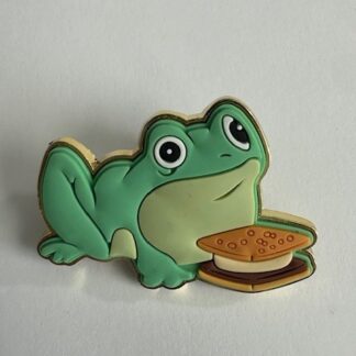 Loungefly Frog Stitch Camping Cuties S'mores Chaser Free D 2024 Disney Pin F7