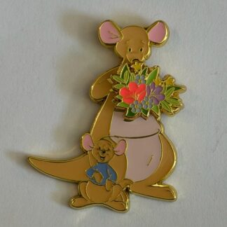 Loungefly Kanga Roo Winnie the Pooh and Friends Floral Glow 2025 Disney Pin F2