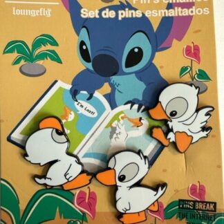 Loungefly Lilo & Stitch Ducklings Pins Break The Internet LE Disney Pin Set (B)