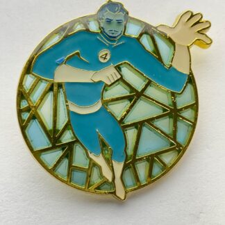 Loungefly Marvel Fantastic 4 Four Stained Glass Pin Mr. Fantastic G2