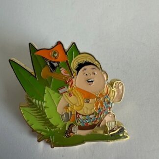 Loungefly - Russell - Wilderness Explorer - Tonal Jungle Leaves Disney Pin A3