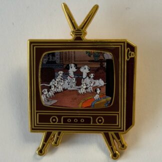 MII Puppies Watching TV - 101 Dalmatians TV Scenes Mystery 2026 Disney Pin H9
