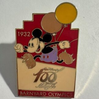 M&P Mickey Mouse Barnyard Olympics 100 Years of Magic 1932 Disney Pin (E4)