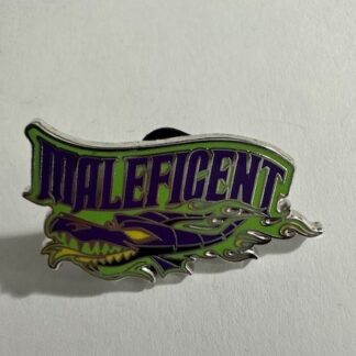 Maleficent Dragon Sleeping Beauty Fantasyland Football 2018 Disney Pin B3