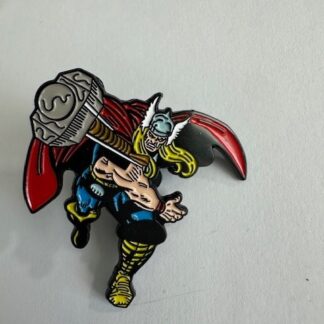 Marvel Thor Throwing Hammer Retro Pin #6 - Officially License Disney Pin A3