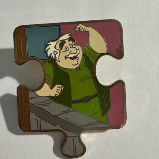 Maurice Beauty And The Beast Character Connection Puzzle AP Disney Pin (E6)