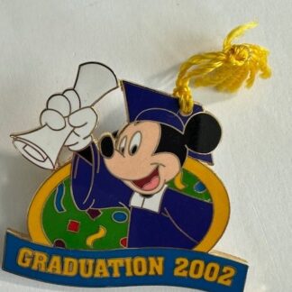 Mickey - Graduation 2002 - Tassle 2002 Disney Pin F2