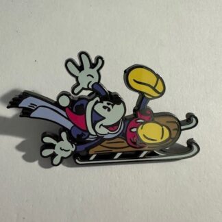 Mickey Snow Sleigh Holiday Christmas Mystery Loungefly Pin (E4)