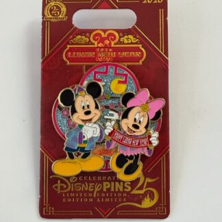 Mickey and Minnie - Fire Horse - Happy Lunar New Year 2026 Disney Pin B