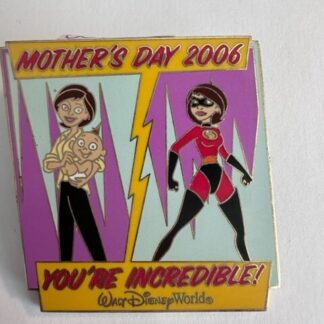 Mother's Day 2006 Mrs. Incredible Jack Jack LE Disney Pin 46308 (C8)