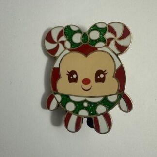 Munchling 2023 Advent Calendar Mystery Pin: Minnie Mouse Peppermint (E8)