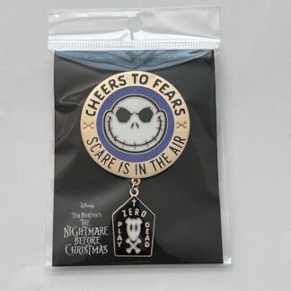 Nightmare Before Christmas Cheers To Fears Jack Skellington Japan Disney Pin (B)