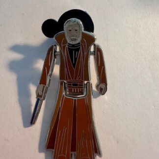 Obi Wan Kenobi Action Figure Star Wars Disney Pin (D3)