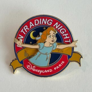 PTN Disney Disneyland Paris Peter Pan Wendy Darling Flying 2010 Disney Pin H6