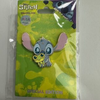 Palm Pink A La Mode Stitch Frog Cuties Lilo And Stitch LE 300 Disney Pin (B)