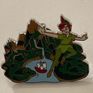 Peter Pan Neverland Island Ship Starter Disney Pin (C7)