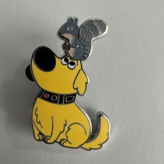 Pixar Dug Days Dug & Squirrel Enamel Pin Disney Pin F9
