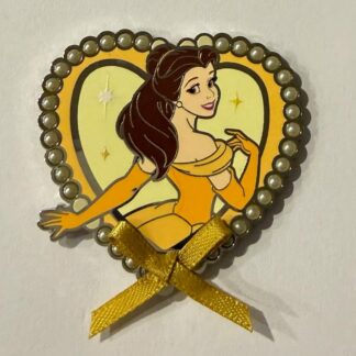 Princess Portraits in Pearl Frames Mystery Set - Real Ribbon  2026 Disney Pin H6