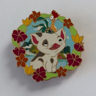 Pua Hei Hei Royal Realms Sidekicks PALM Pink A La Mode 2026 Disney Pin G8