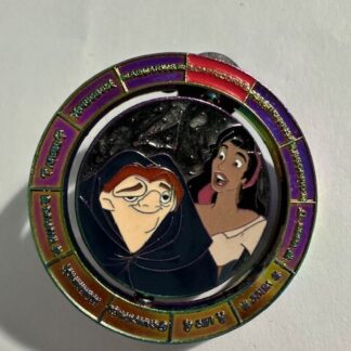 Quasimodo And Esmeralda Capricorn Zodiac Magic In The Stars Disney Pin (C0)