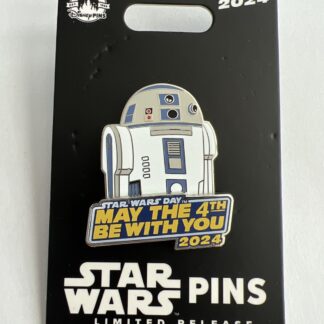 R2-D2 May the 4th Be With You Disney Pin Star Wars Day 2024 B