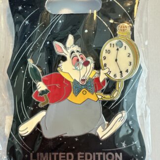 REAL! WDI Disney Imagineering 60th Diamond Celebration White Rabbit Pin LE 250
